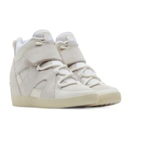 Sorel | Out N About Sport Wedge Bootie | White/Sea Salt | Size 9.5